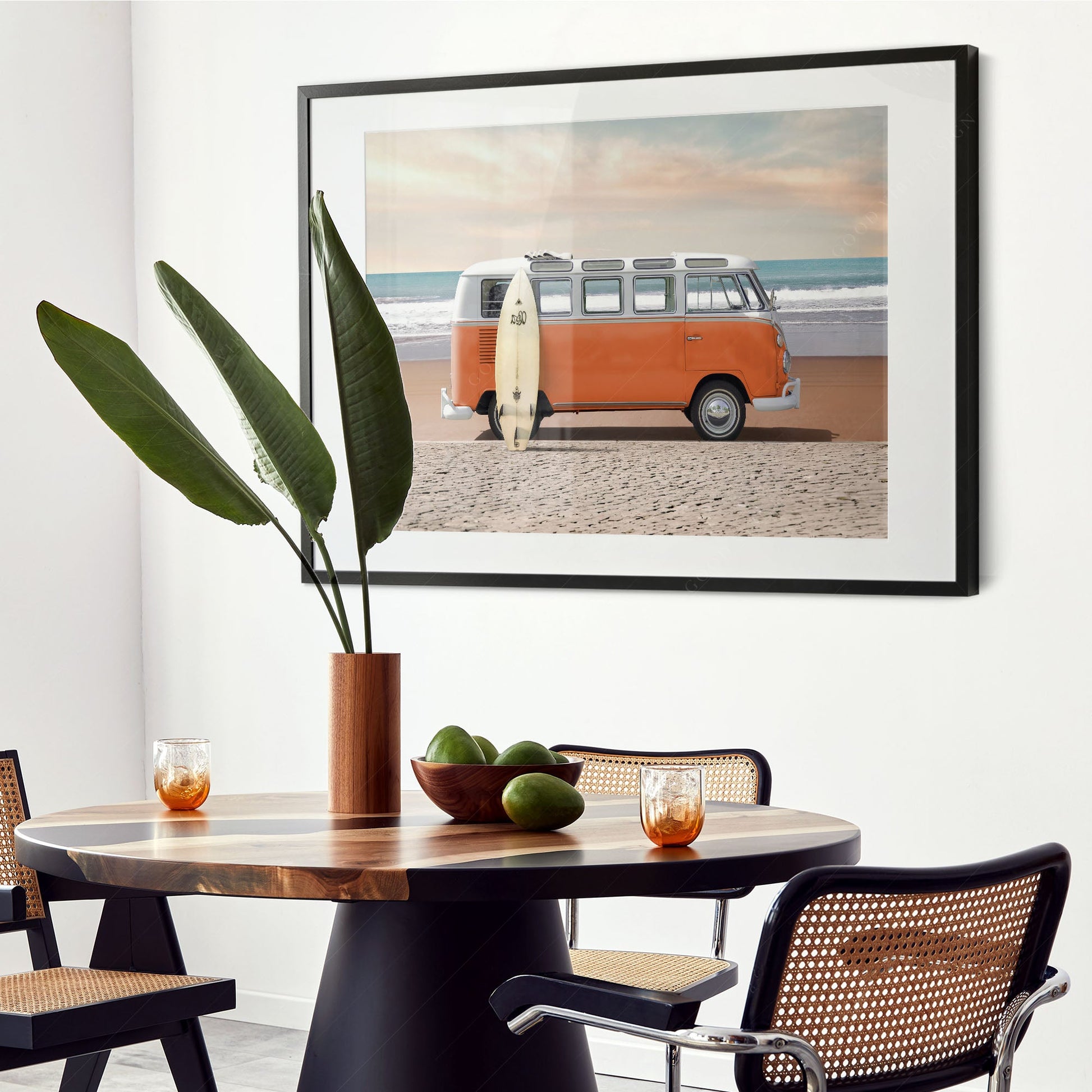 Orange Van Photography, Landscape Format, Fine Art Print