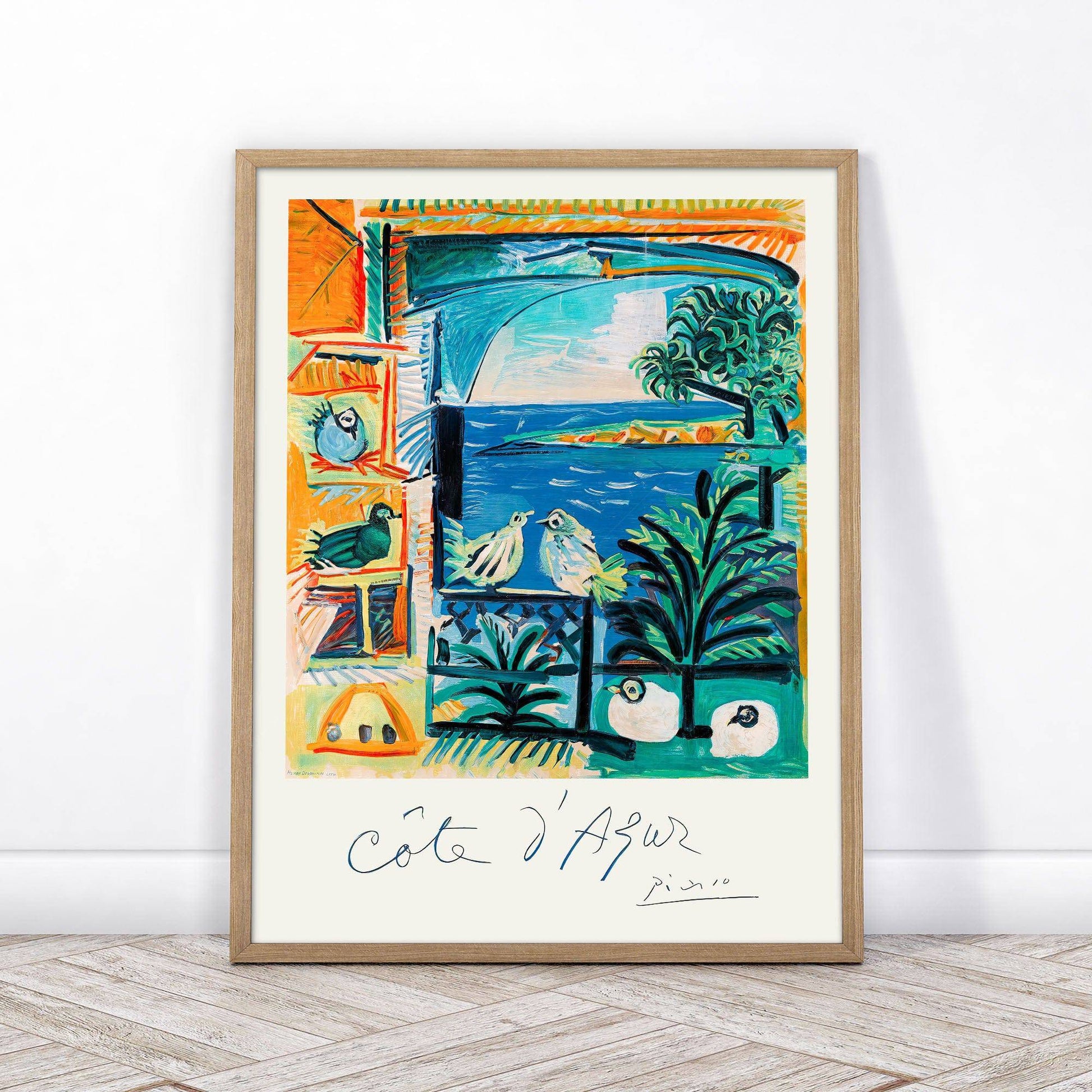 Pablo Picasso, Cote D'azur 1920, French Riviera painting