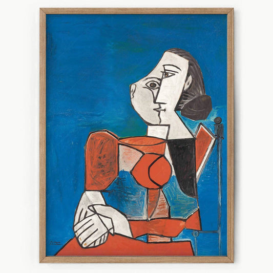 Pablo Picasso, Femme, Mirror Face, Fine Art Print