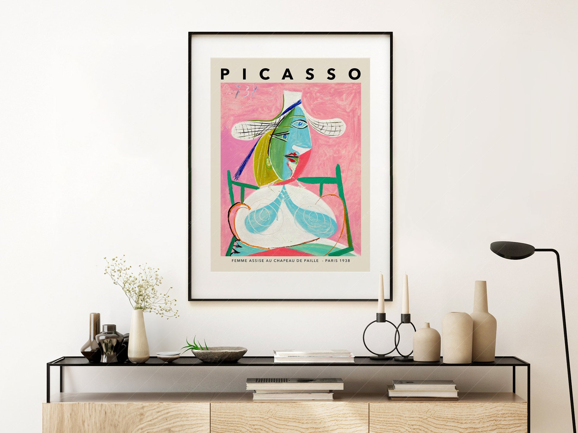 Pablo Picasso, Femme au Chapeau, Fine Art Print