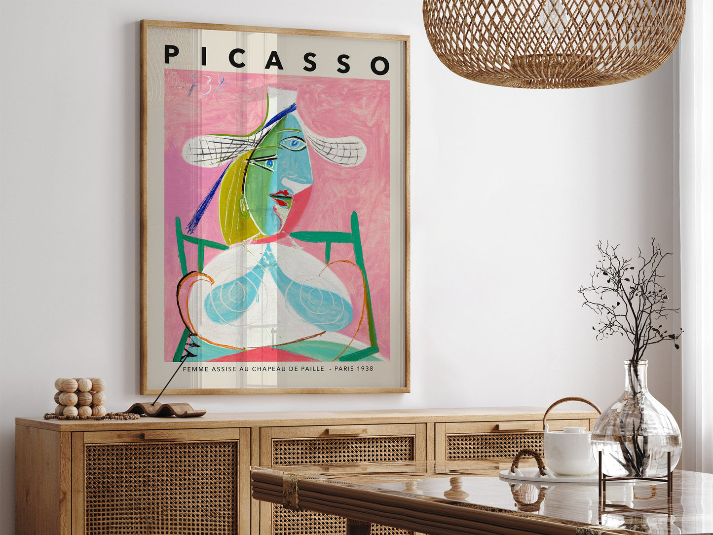 Pablo Picasso, Femme au Chapeau, Fine Art Print