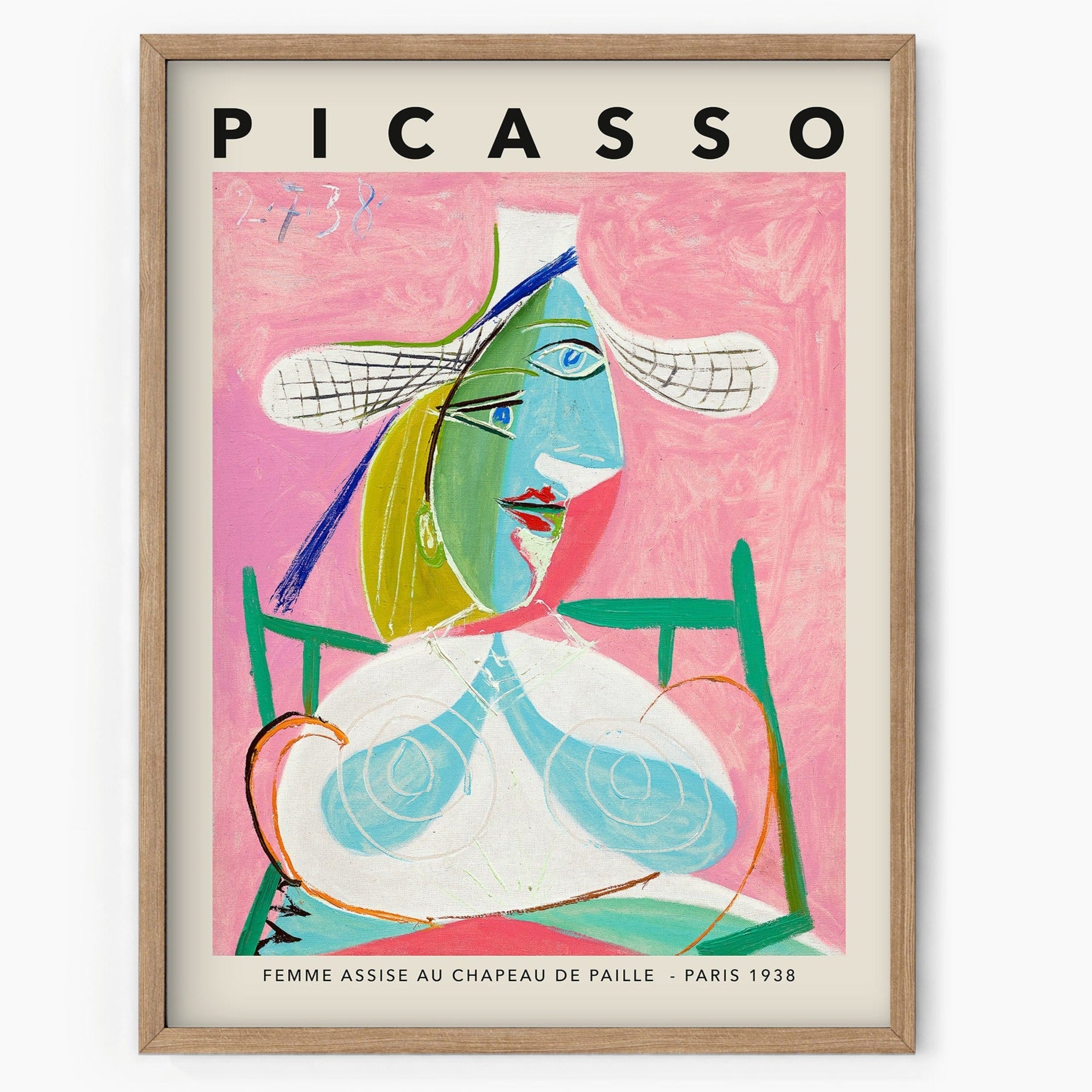 Pablo Picasso, Femme au Chapeau, Fine Art Print