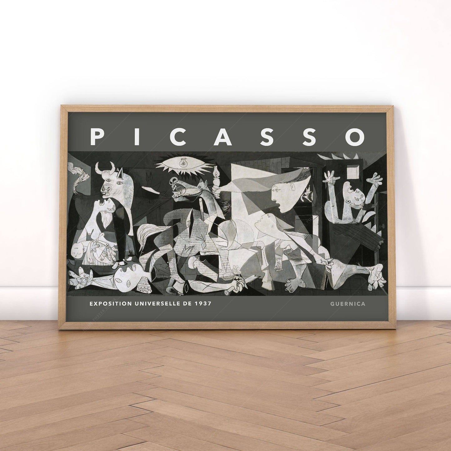 Pablo Picasso, Guernica 1937, Exhibition Poster