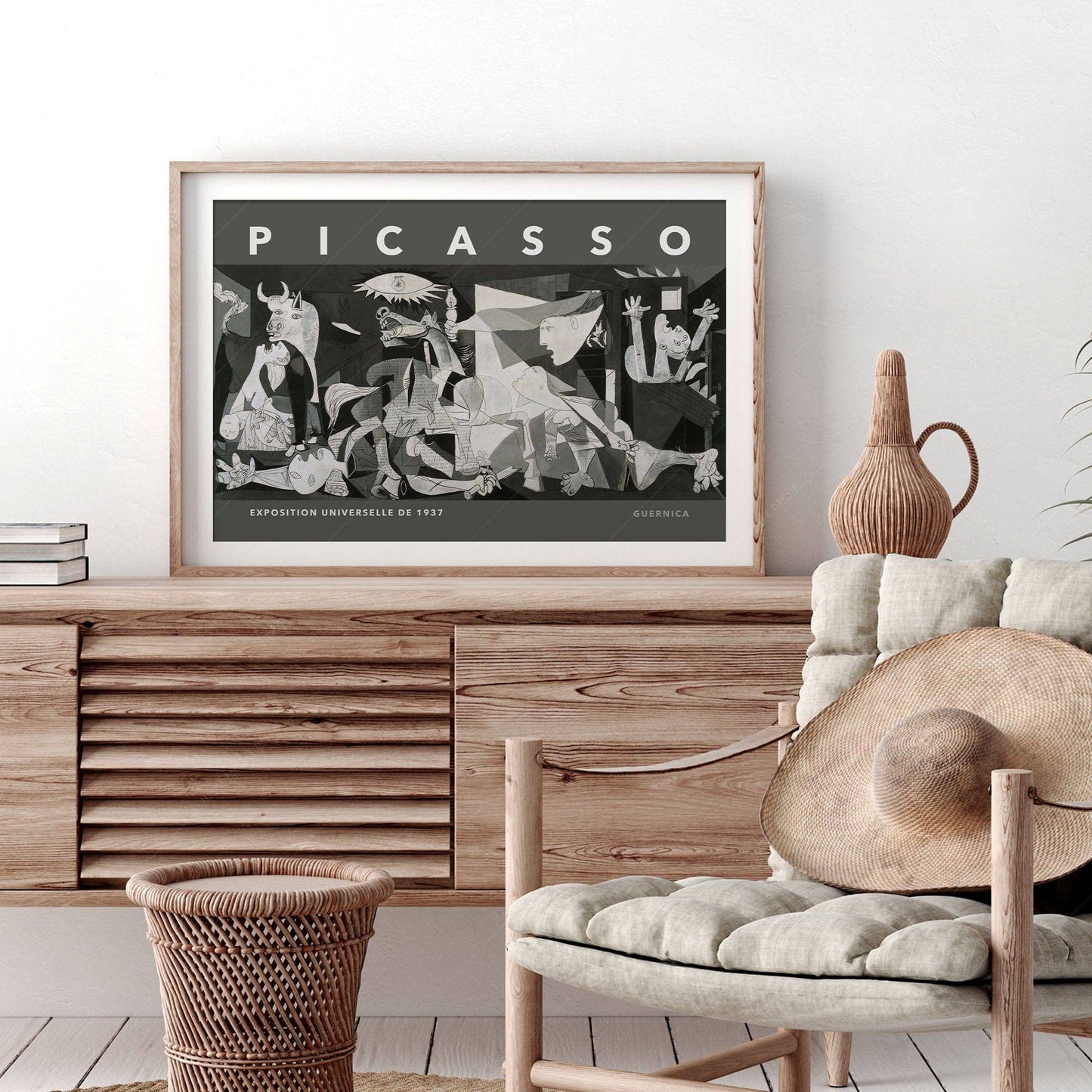 Pablo Picasso, Guernica 1937, Exhibition Poster