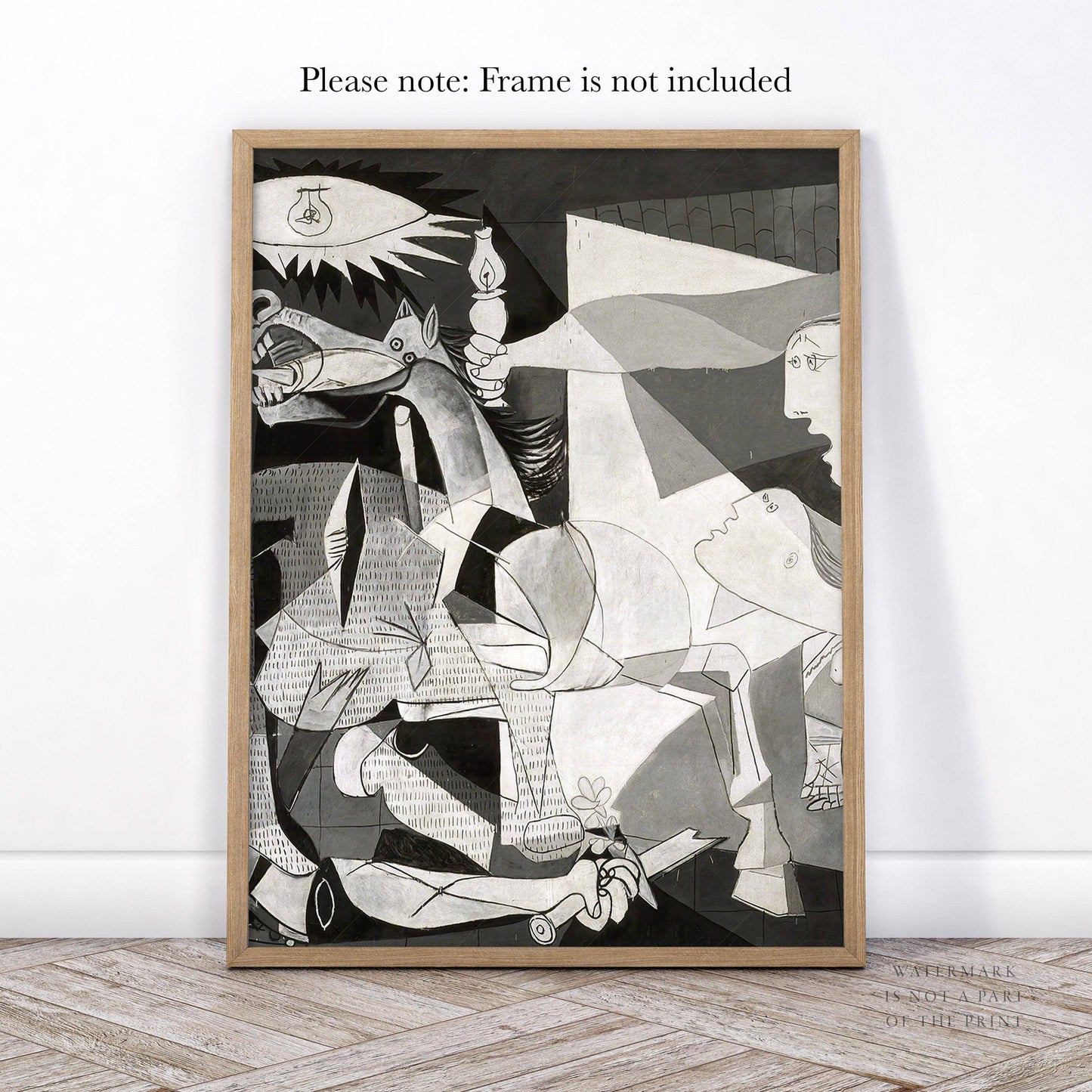 Pablo Picasso, Guernica 1937, Triptych wall decor