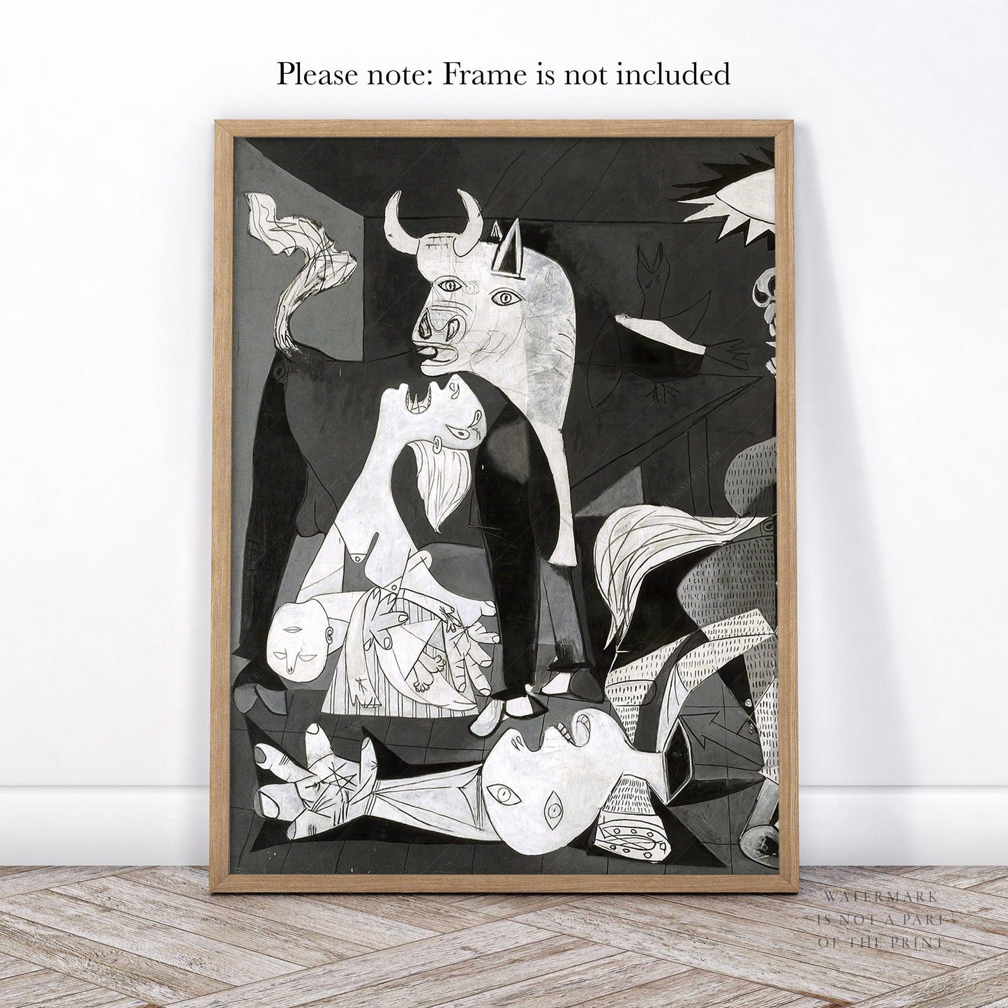 Pablo Picasso, Guernica 1937, Triptych wall decor