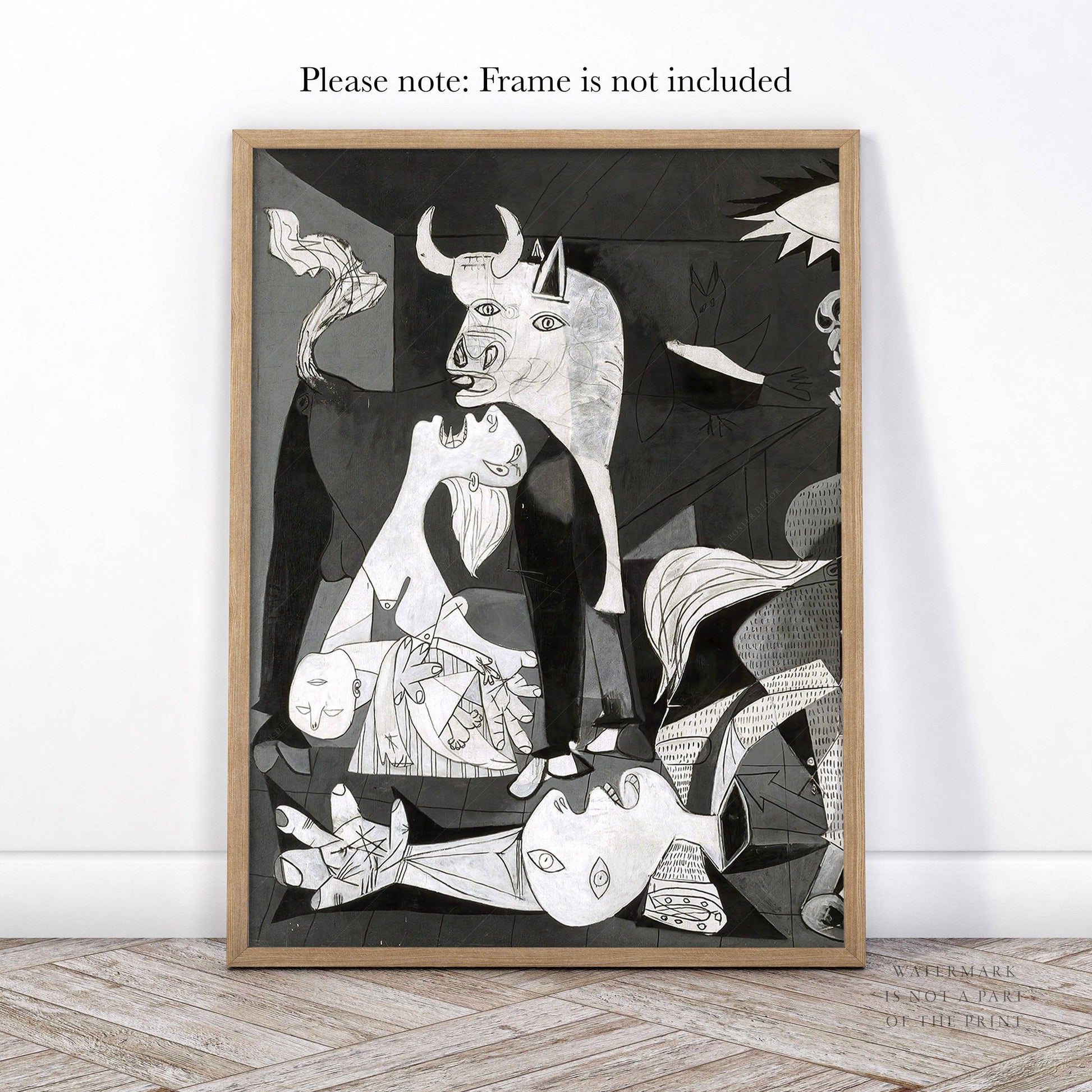 Pablo Picasso, Guernica 1937, Triptych wall decor