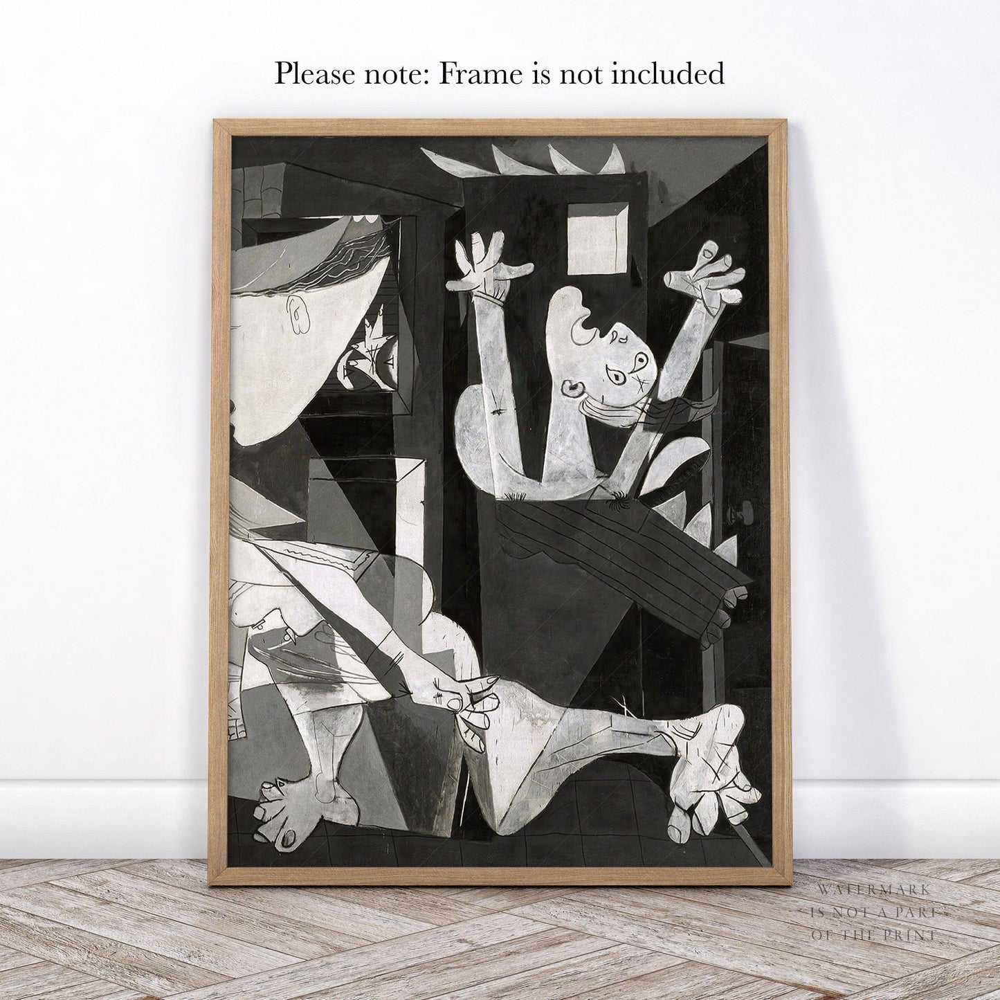 Pablo Picasso, Guernica 1937, Triptych wall decor