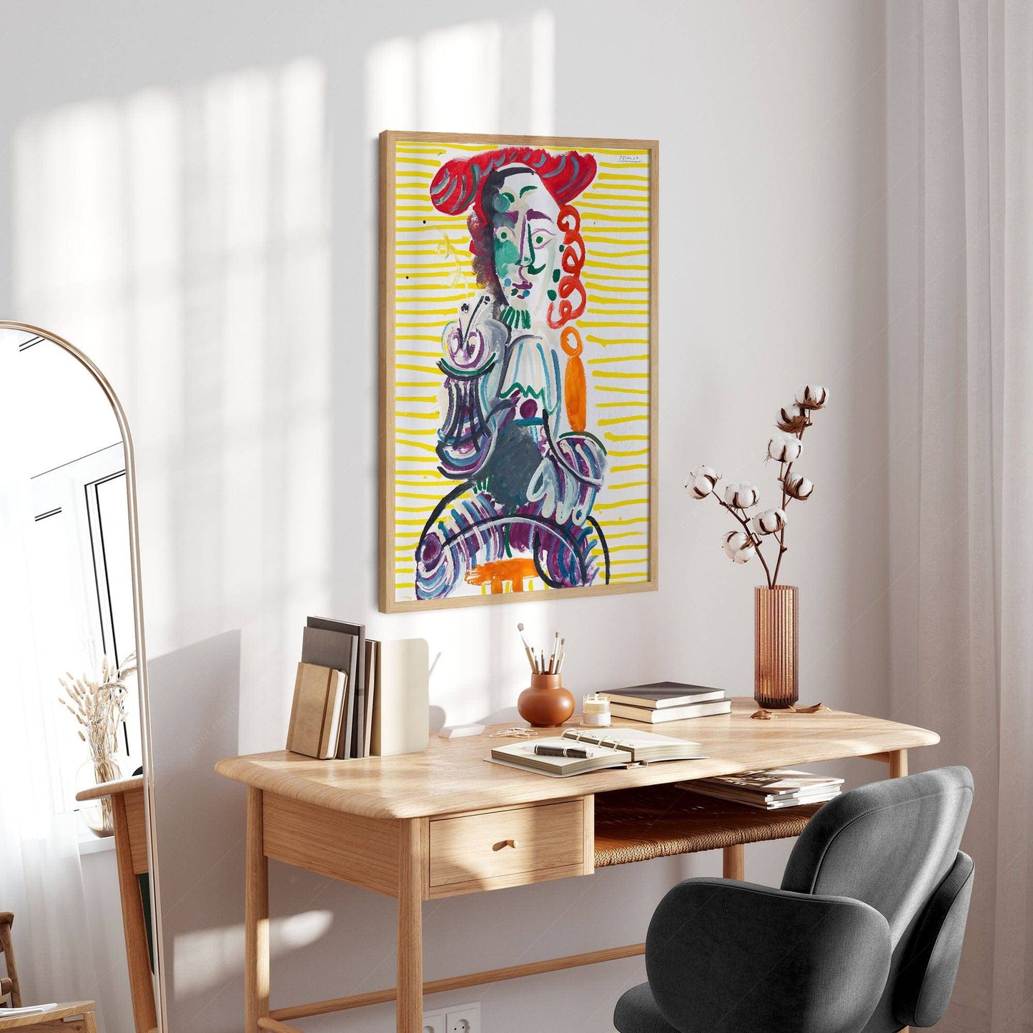 Pablo Picasso, Homme la Pipe, Fine Art Prints