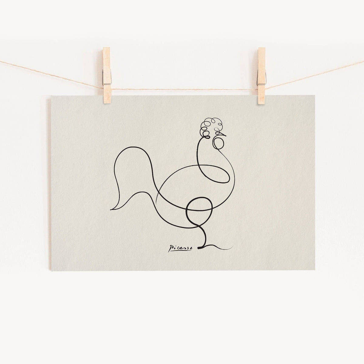 Pablo Picasso, Le Coq, The Rooster, Fine Art Print