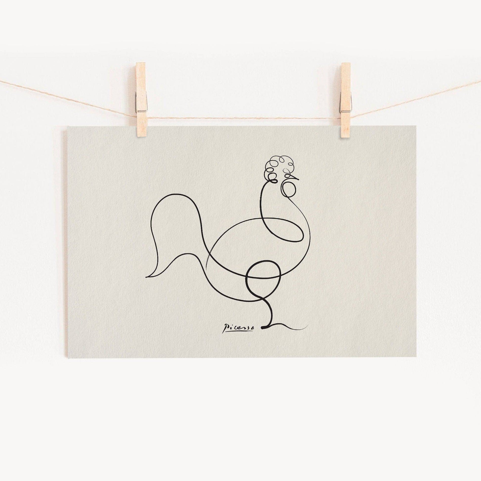 Pablo Picasso, Le Coq, The Rooster, Fine Art Print