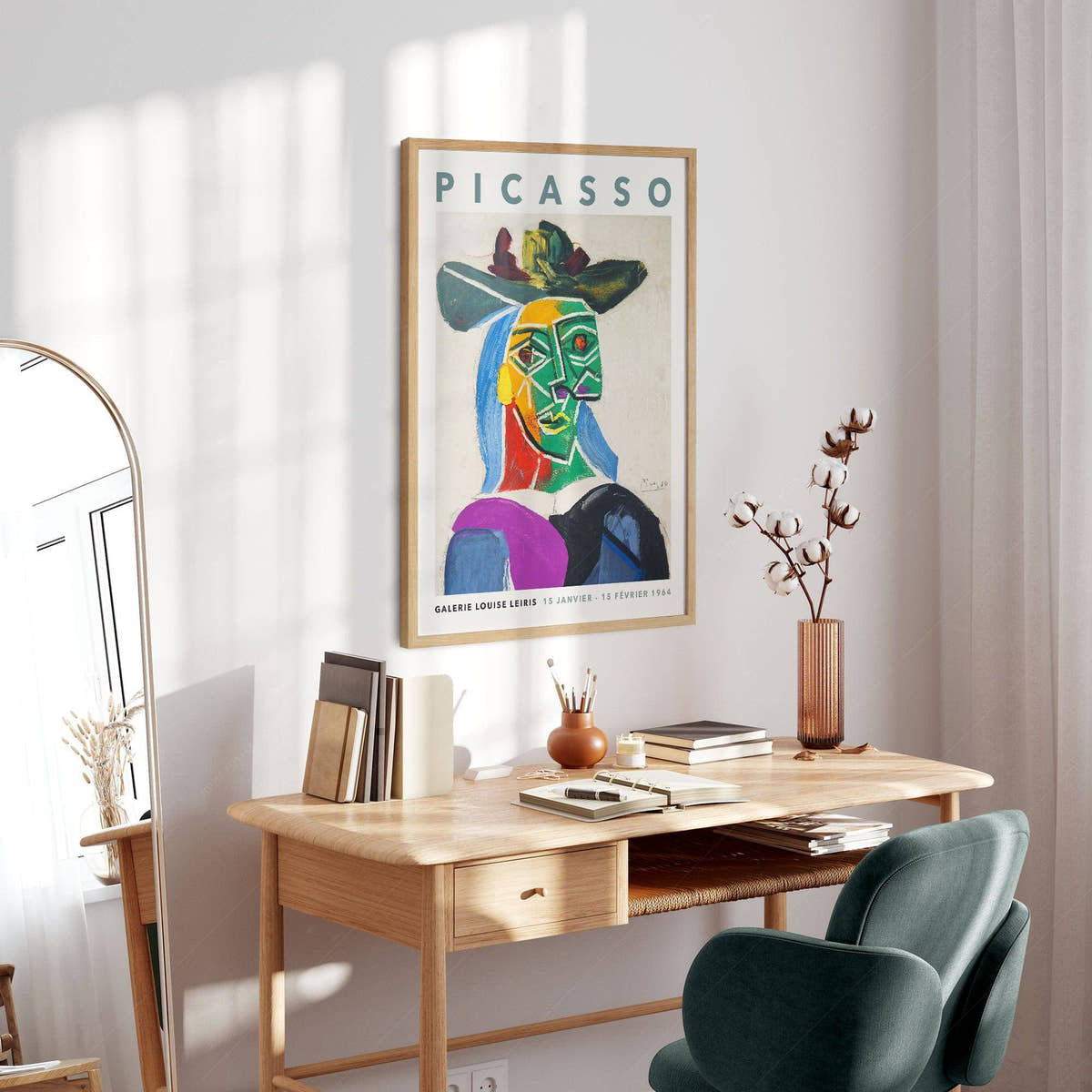 Pablo Picasso, Portrait of Dora Maar, Fine Art Print