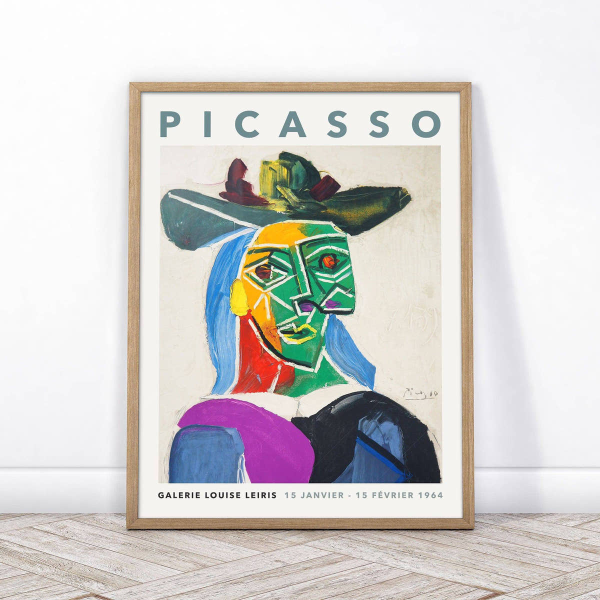 Pablo Picasso, Portrait of Dora Maar, Fine Art Print