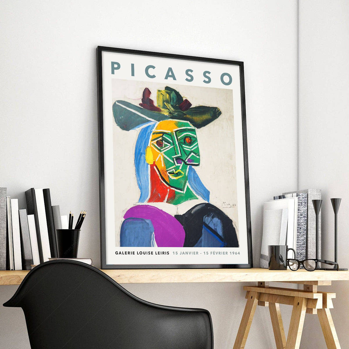 Pablo Picasso, Portrait of Dora Maar, Fine Art Print