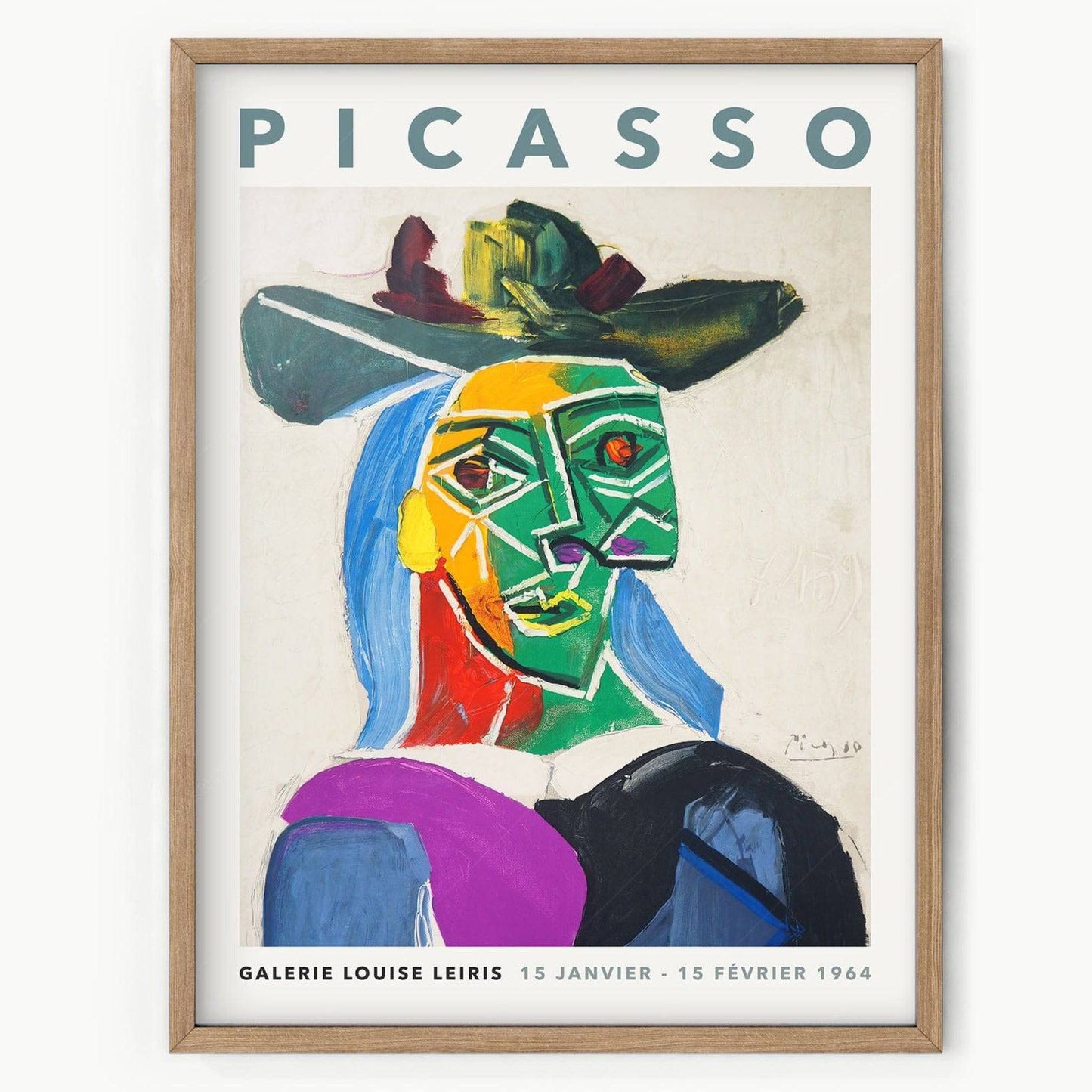 Pablo Picasso, Portrait of Dora Maar, Fine Art Print