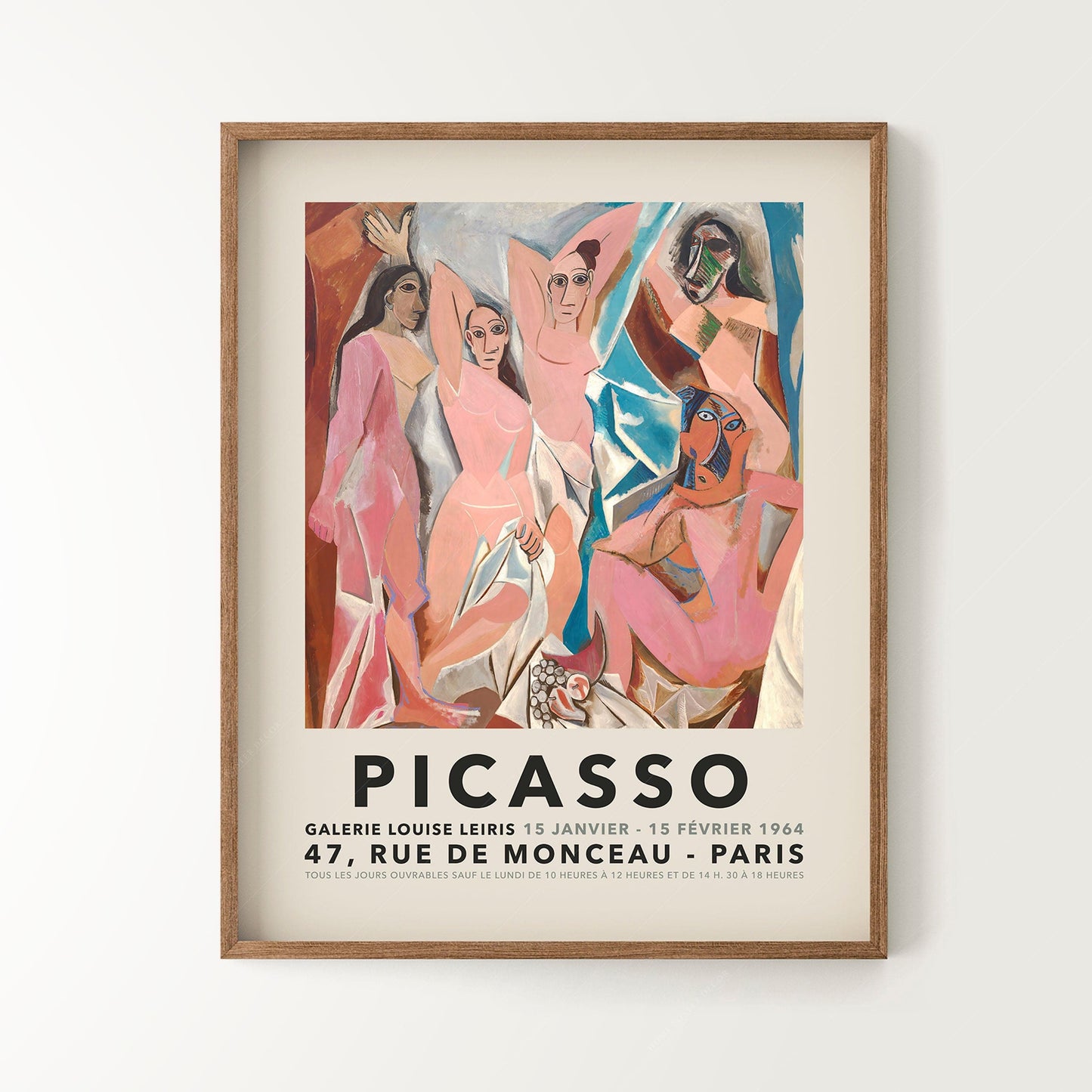 Pablo Picasso Prints, Gallery Wall Set of 4 Prints