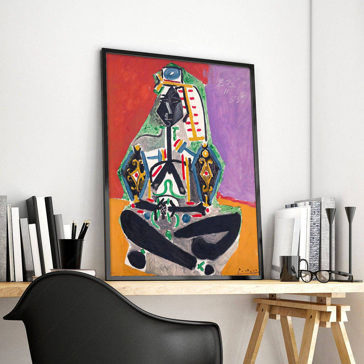Pablo Picasso, Woman in Turkish Costume, Fine Art Print
