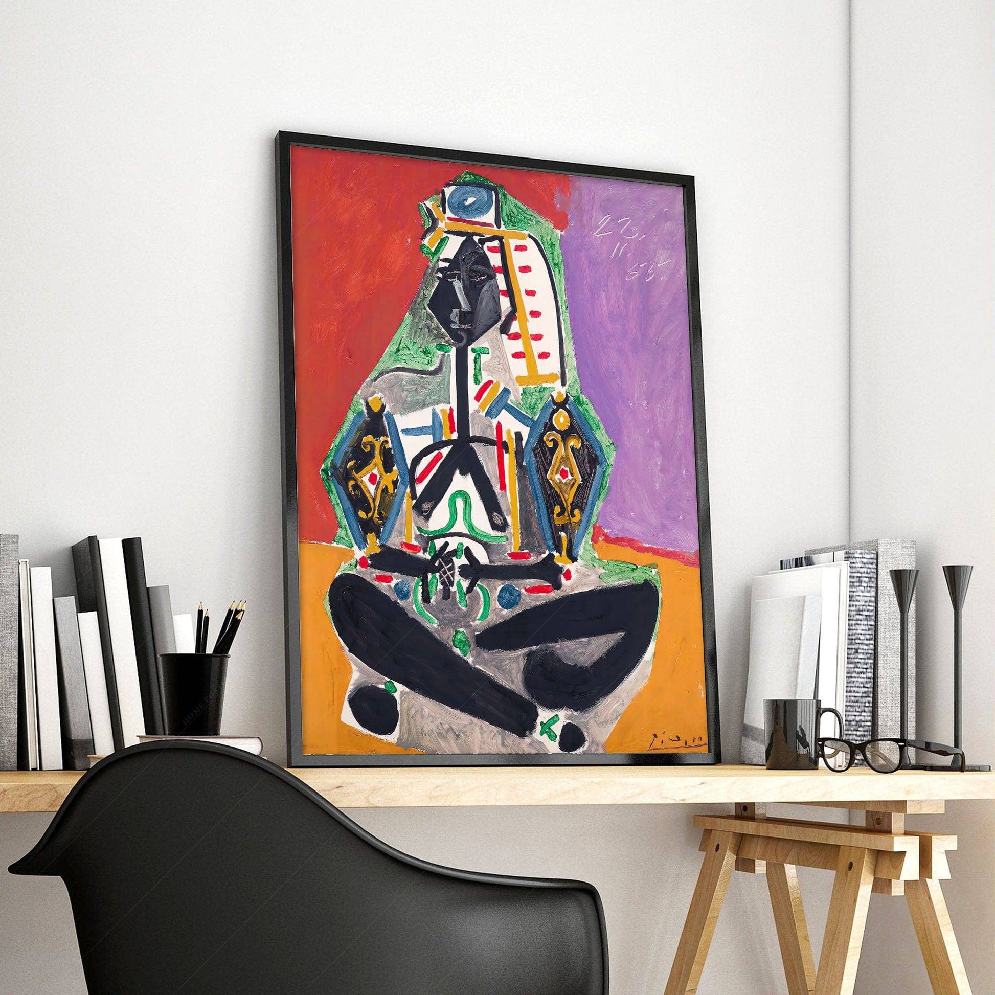 Pablo Picasso, Woman in Turkish Costume, Fine Art Print