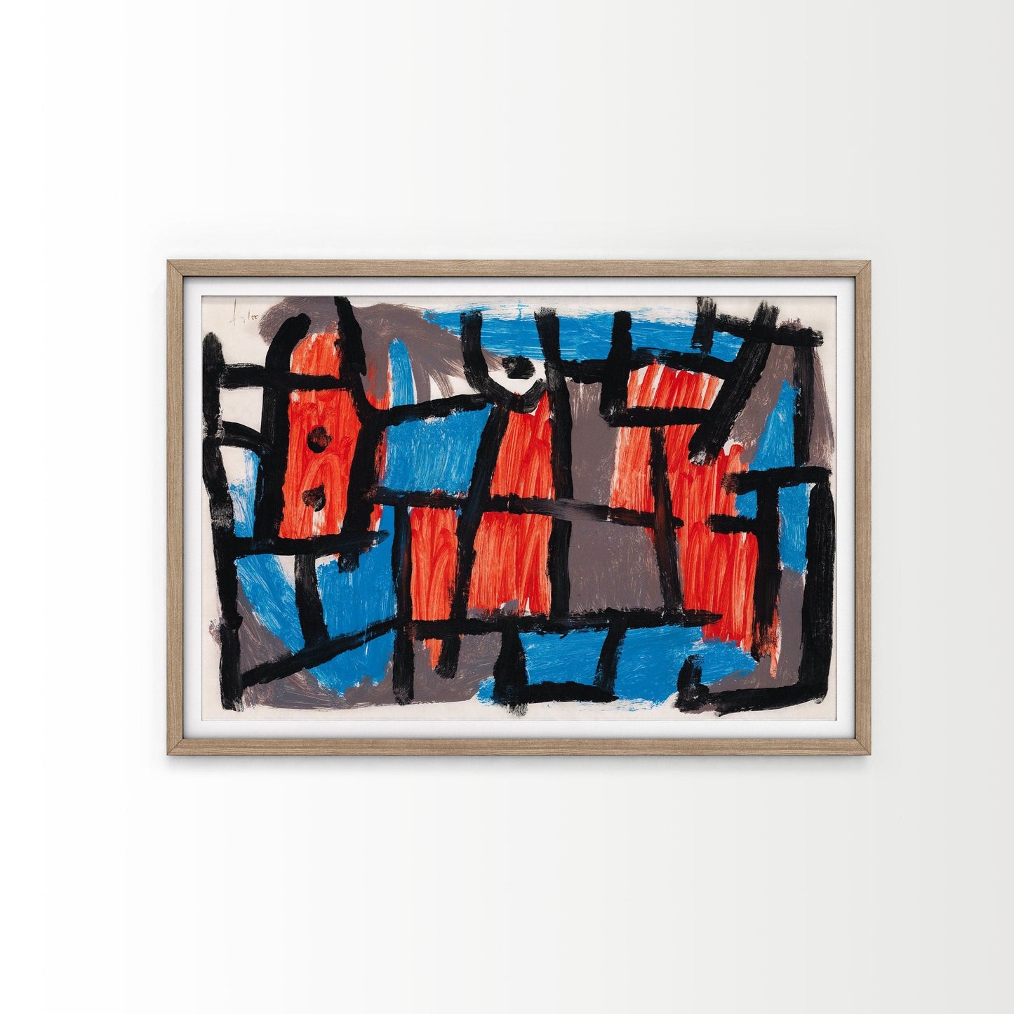 Paul Klee Wall Art, Abstract Print, Fine Art Print