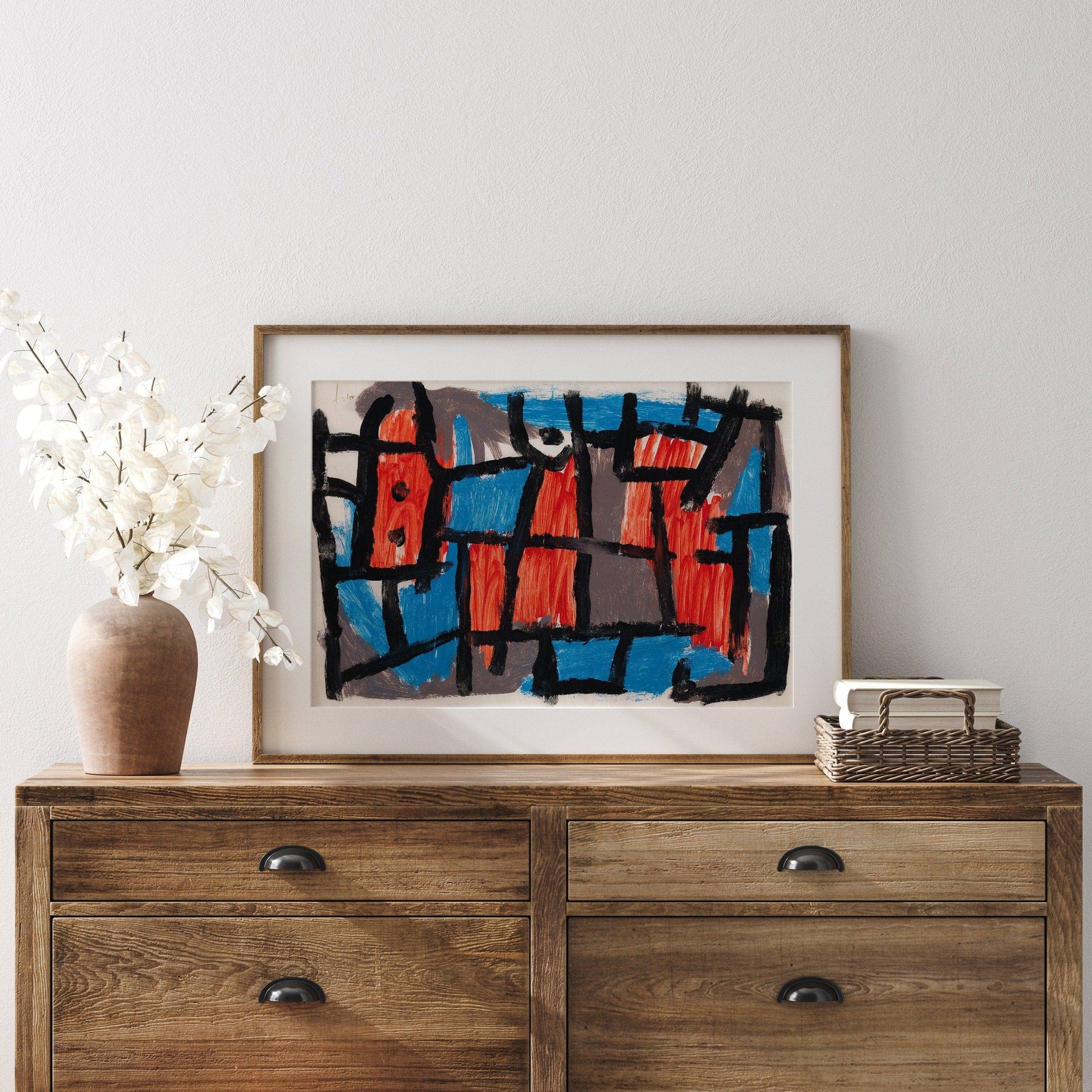 Paul Klee Wall Art, Abstract Print, Fine Art Print