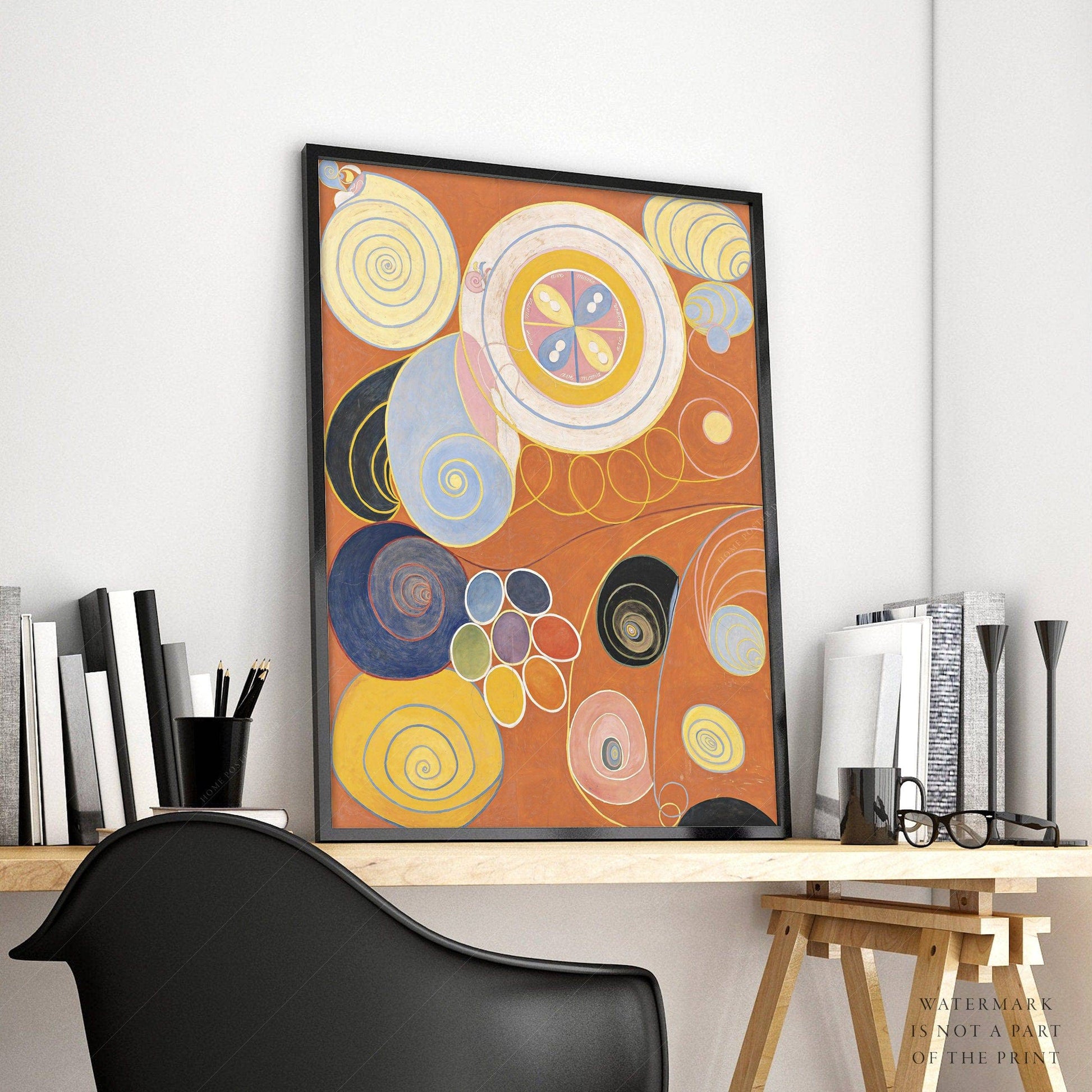 Poster The ten largest, No.3, Youth by Hilma Af Klint