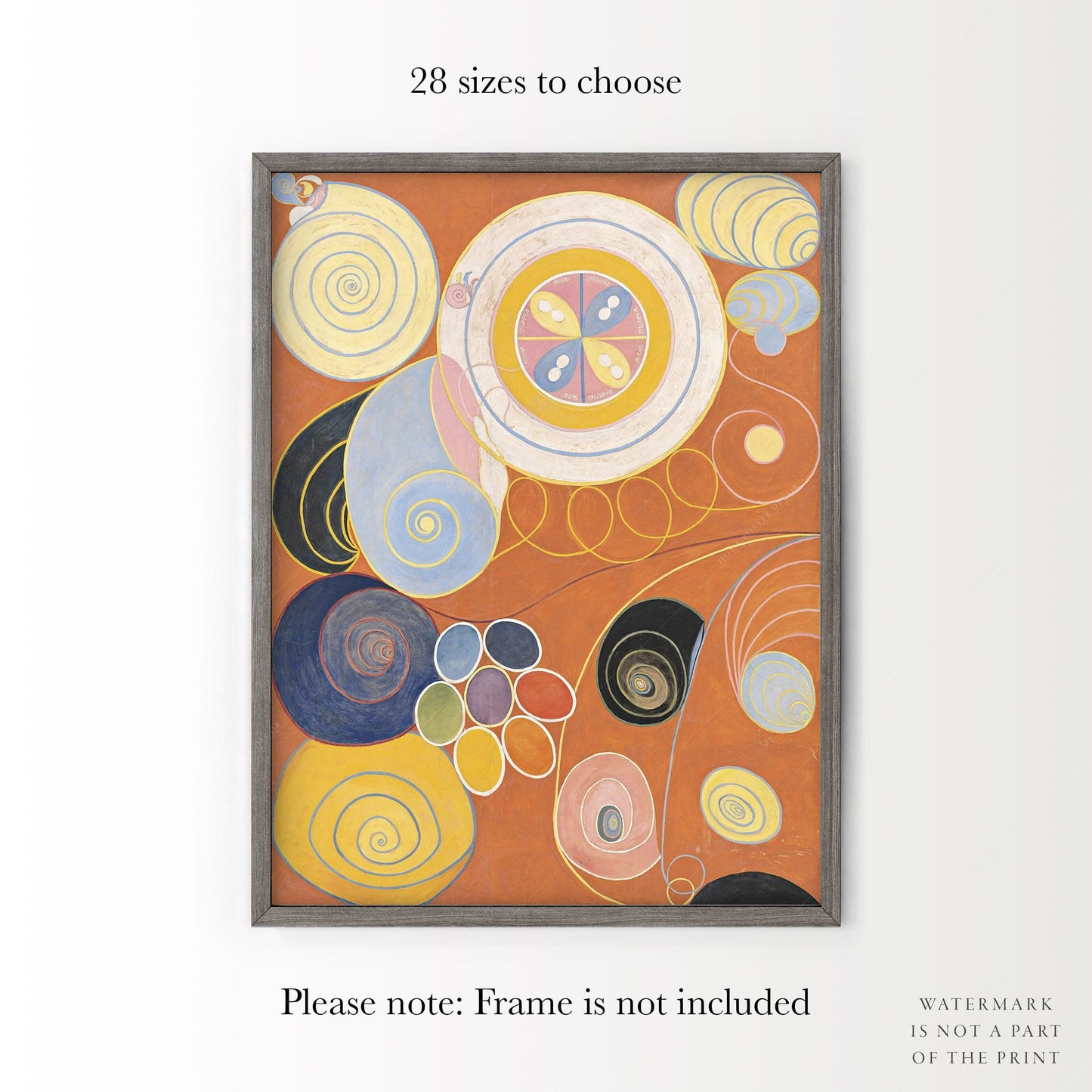 Poster The ten largest, No.3, Youth by Hilma Af Klint