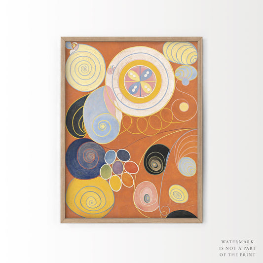 Poster The ten largest, No.3, Youth by Hilma Af Klint