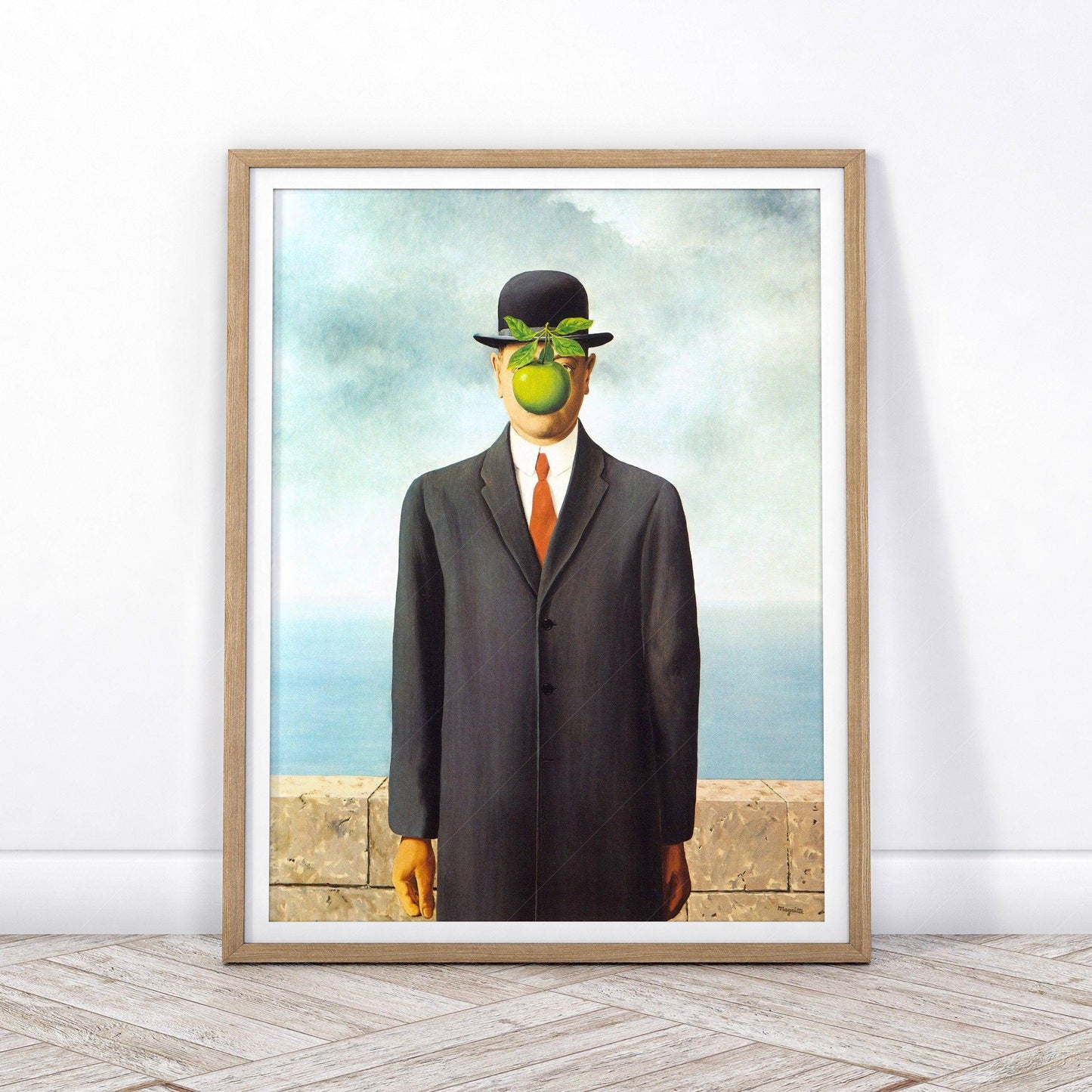 Rene Magritte Art, The Son of Man Poster, Fine Art Print