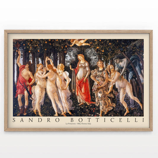 Sandro Botticelli, Allegory of Spring Print, Fine Art Print