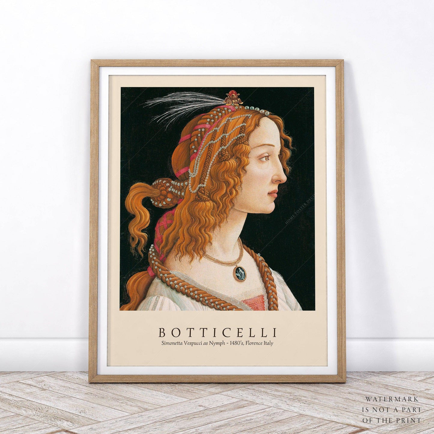 Sandro Botticelli, Simonetta Poster, Birth of Venus Print