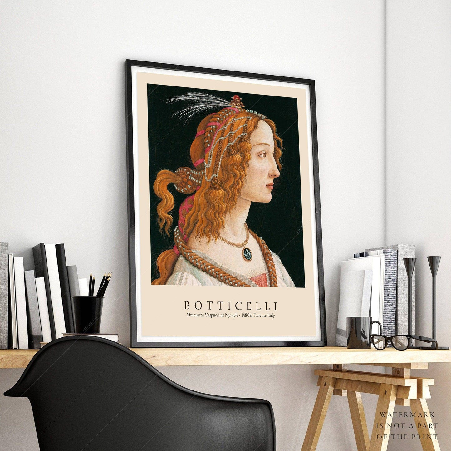 Sandro Botticelli, Simonetta Poster, Birth of Venus Print