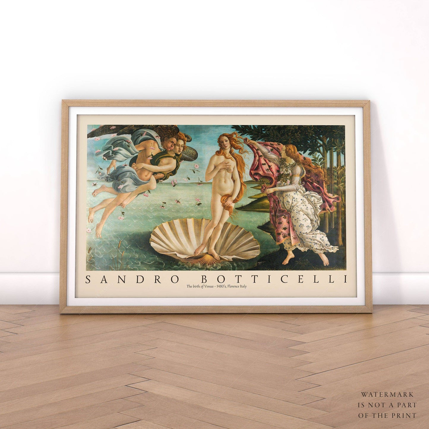 Sandro Botticelli, The Birth of Venus, Fine Art Print