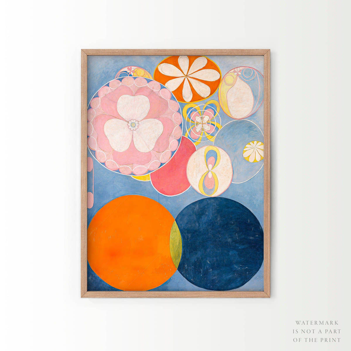 Set of 2 Posters Hilma af Klint, The Ten Largest, No. 1 and No. 2, Childhood, Group IV