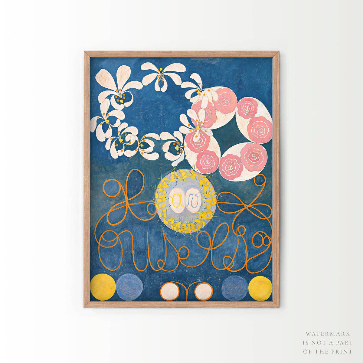 Set of 2 Posters Hilma af Klint, The Ten Largest, No. 1 and No. 2, Childhood, Group IV