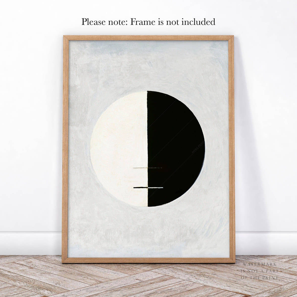 Set of 3 Posters Hilma af Klint: Buddhas Standpoint, Earthly Life, The Swan No. 17