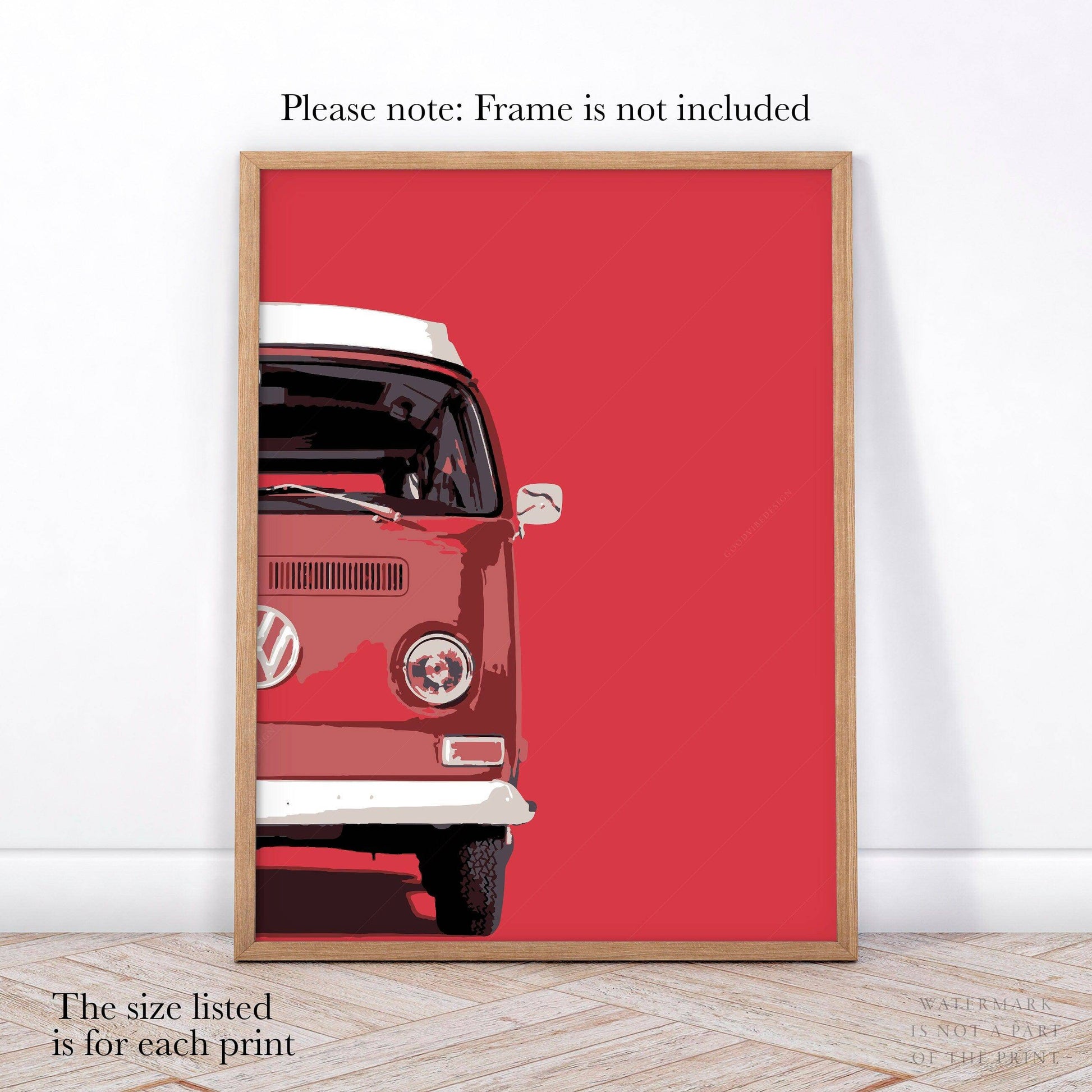 Set of 3 Posters, Retro cars print, Gift for him, Boys room decor