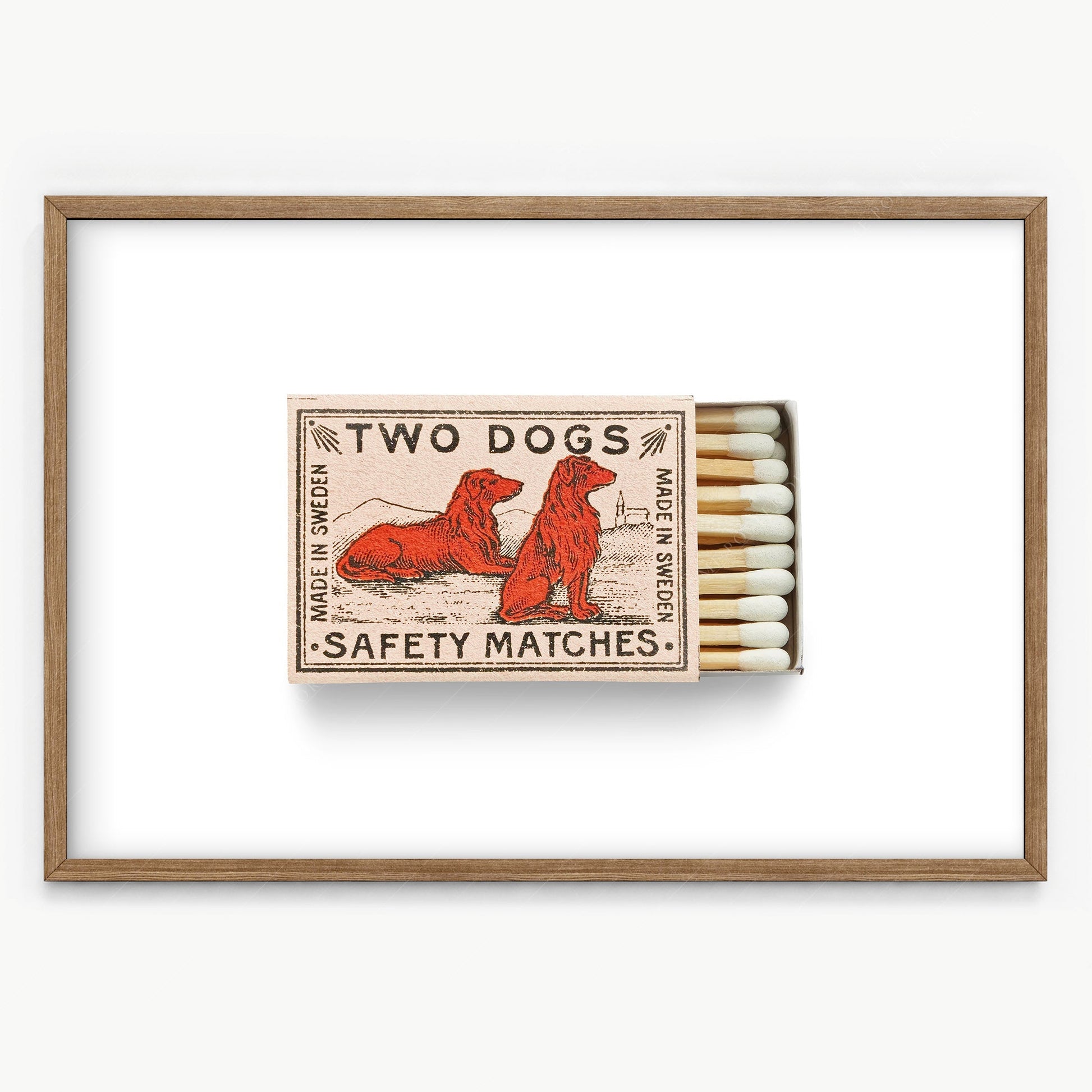 Sweden wall art,Travel gift, Matchbox print