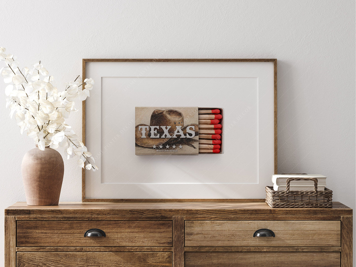 Texas wall art, Matchbox photography