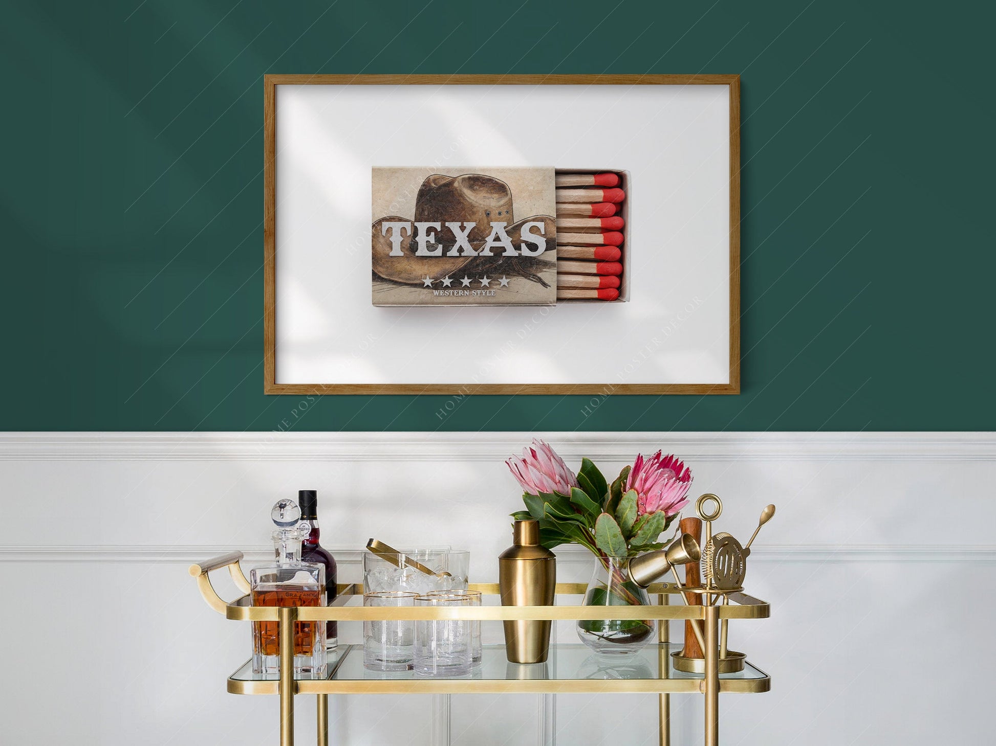 Texas wall art, Matchbox photography