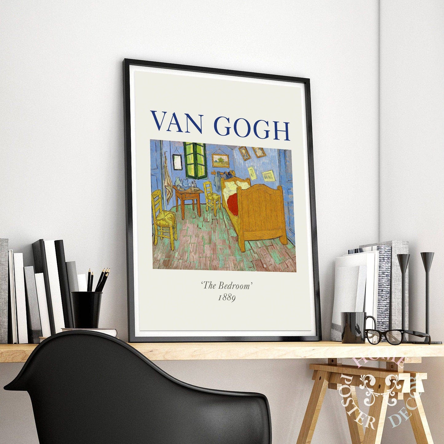 The Bedroom, Van Gogh Print, Post-impressionist Poster, Christmas Gift