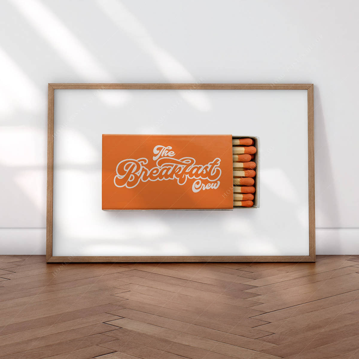 The Breakfast Crew, Kitchen wall art, Family gift
