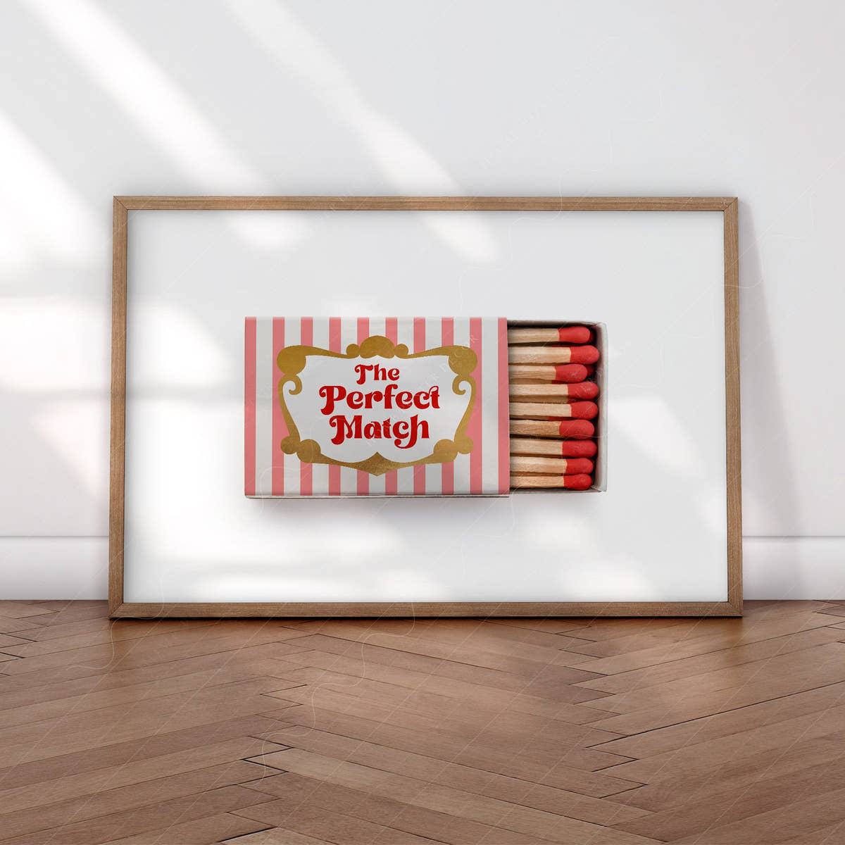 The Perfect Match, Vintage Matchbox, Gift for couple