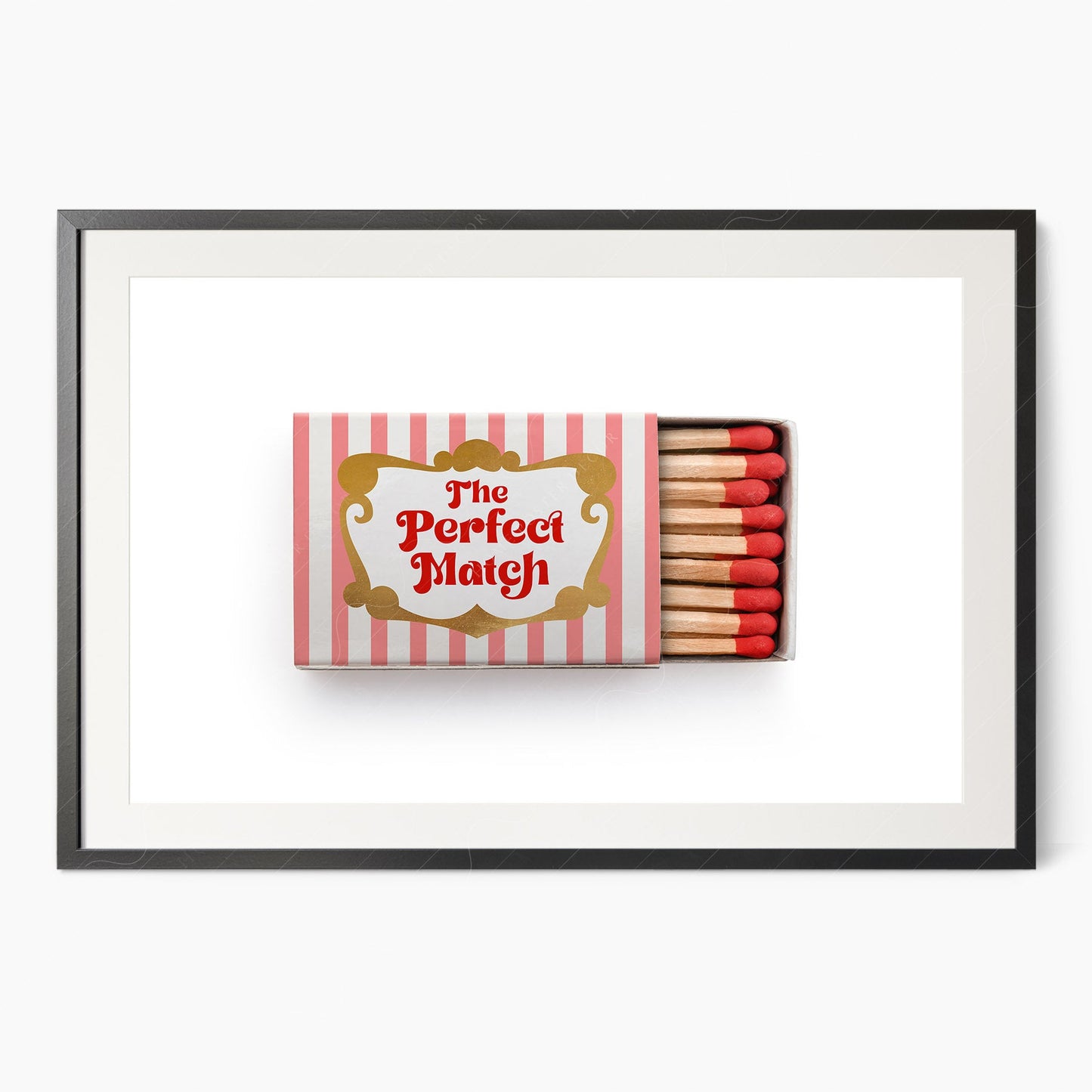 The Perfect Match, Vintage Matchbox, Gift for couple