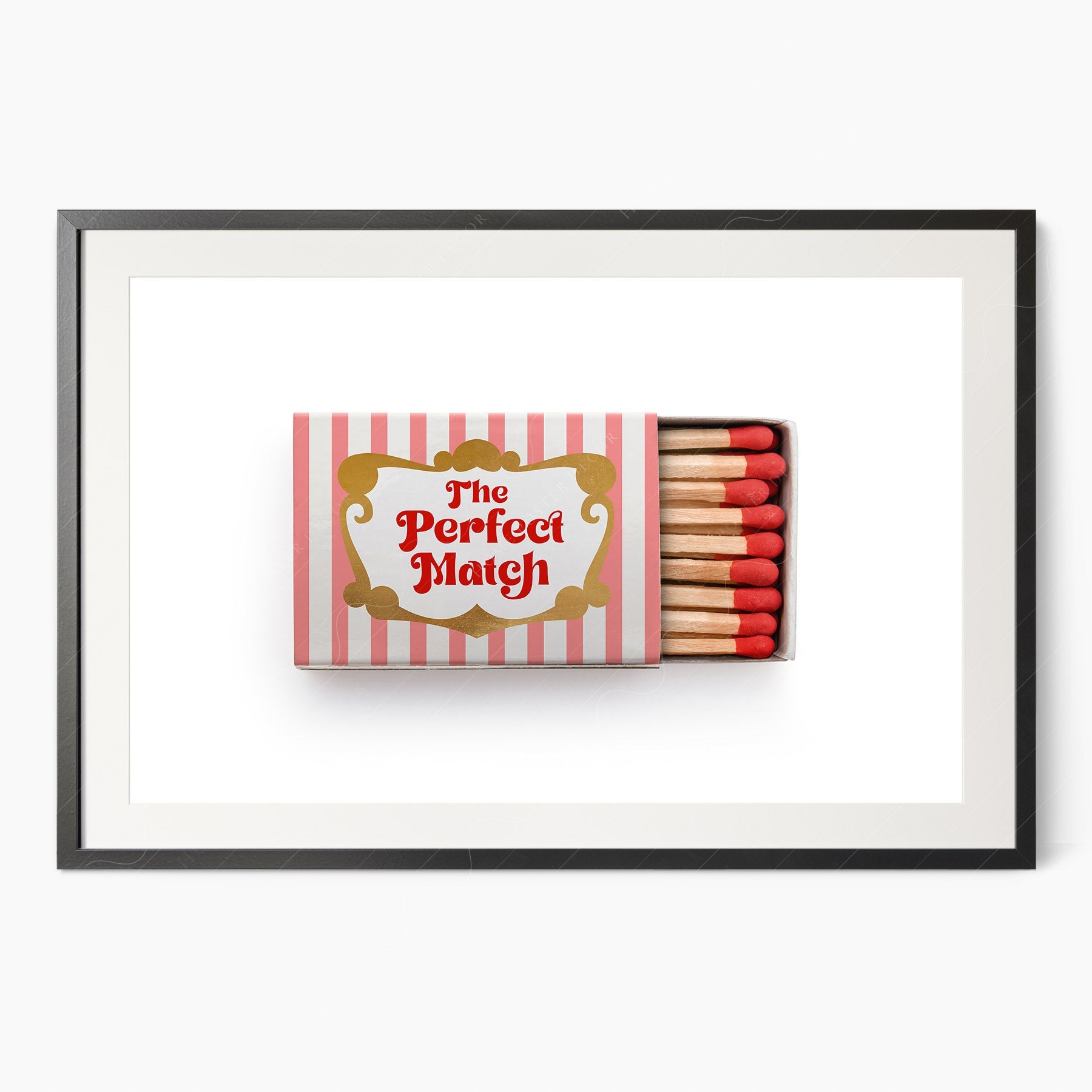 The Perfect Match, Vintage Matchbox, Gift for couple