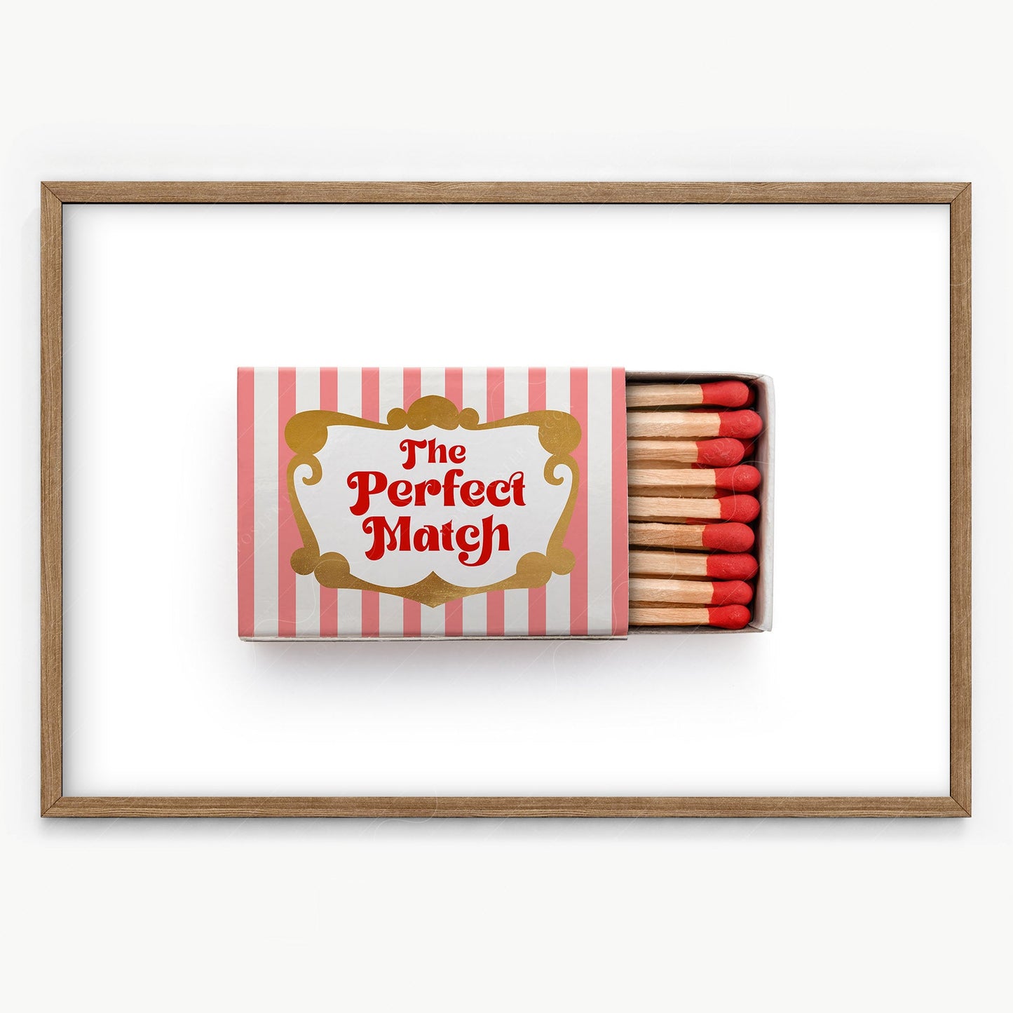 The Perfect Match, Vintage Matchbox, Gift for couple