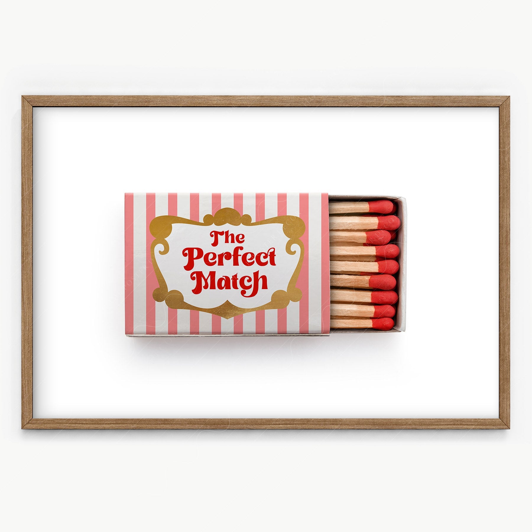 The Perfect Match, Vintage Matchbox, Gift for couple