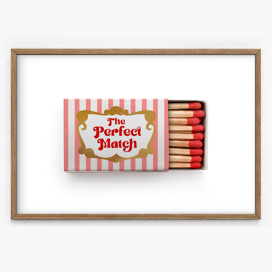 The Perfect Match, Vintage Matchbox, Gift for couple