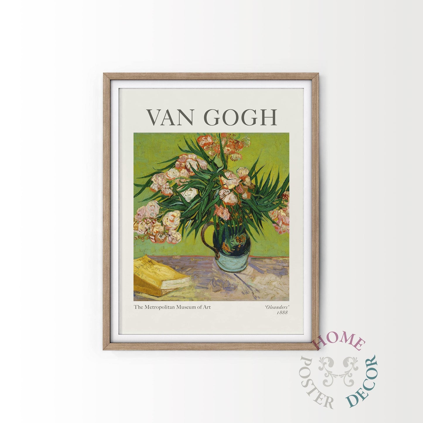 Van Gogh Poster, Oleanders Painting