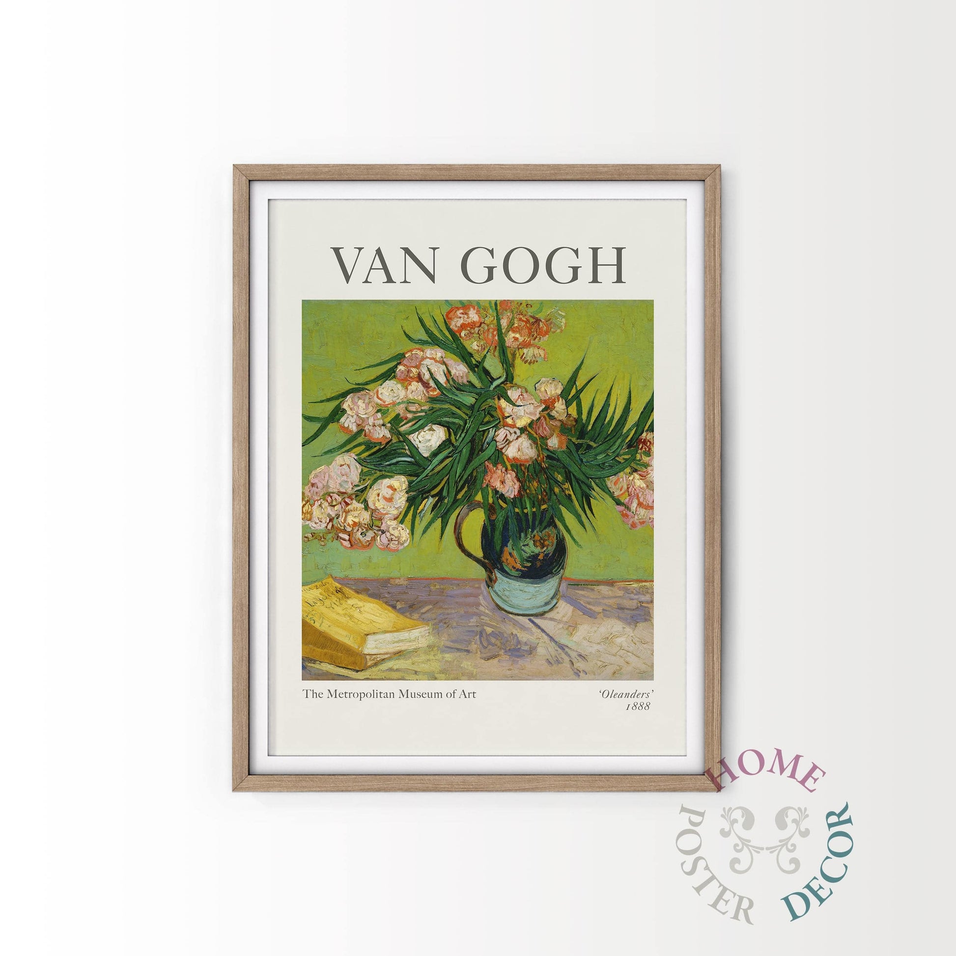 Van Gogh Poster, Oleanders Painting