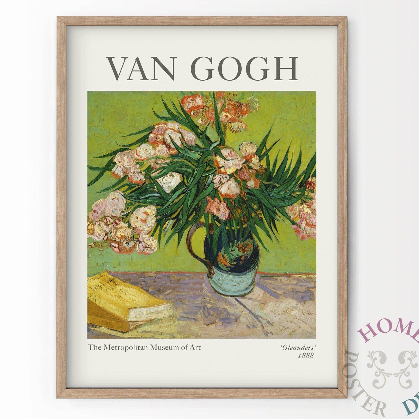 Van Gogh Poster, Oleanders Painting